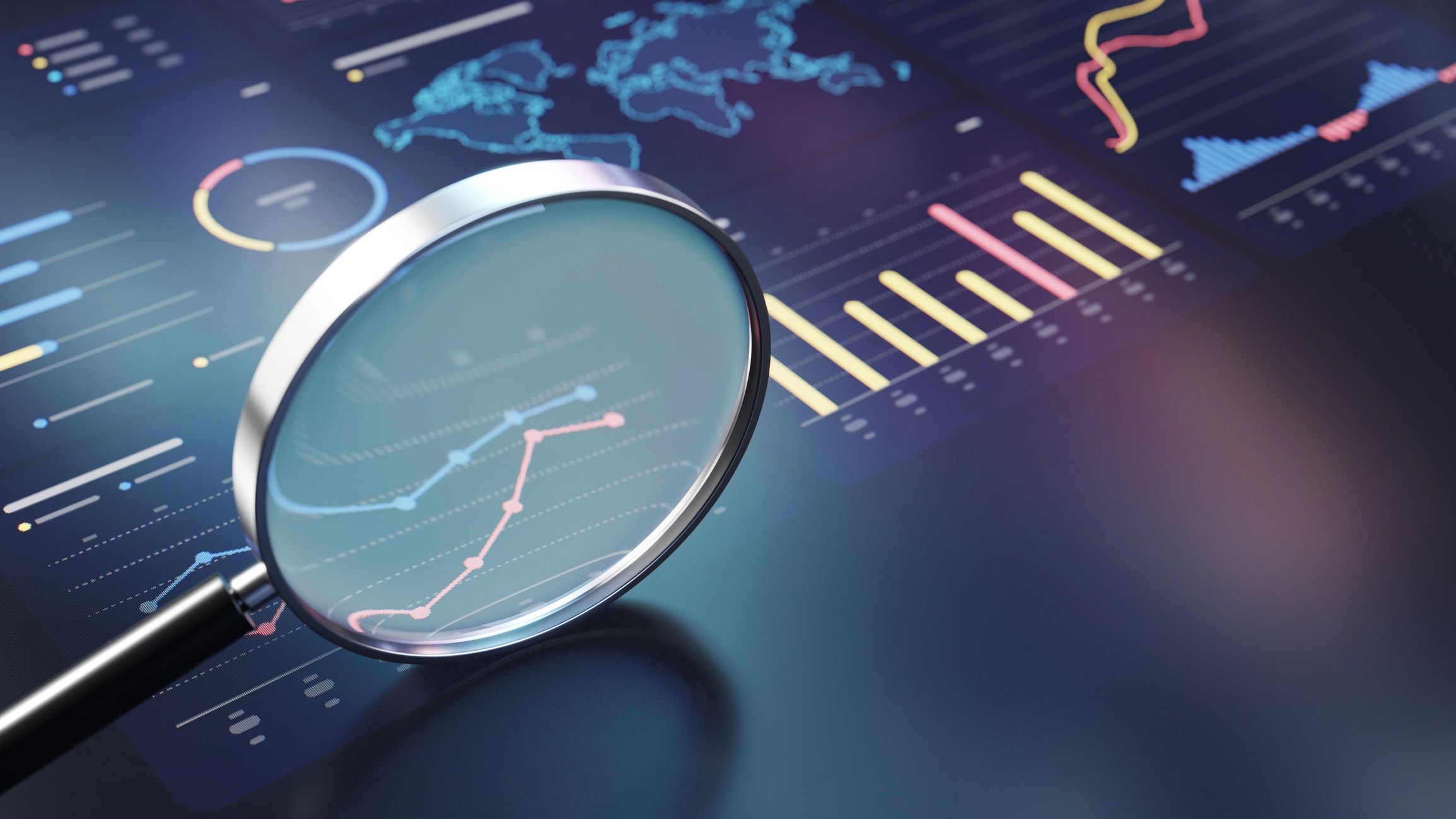 Market analysis dashboard representing retail opportunity mapping